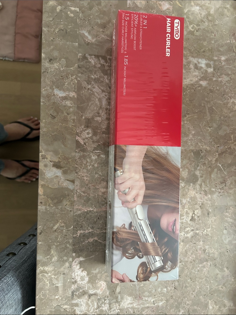 Brand new in original packaging TYMO 2-in-1 Hair Curler & Straightener